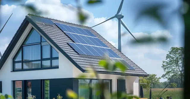 Elektrownia wiatrowo-słoneczna przy domu - kiedy ma sens?